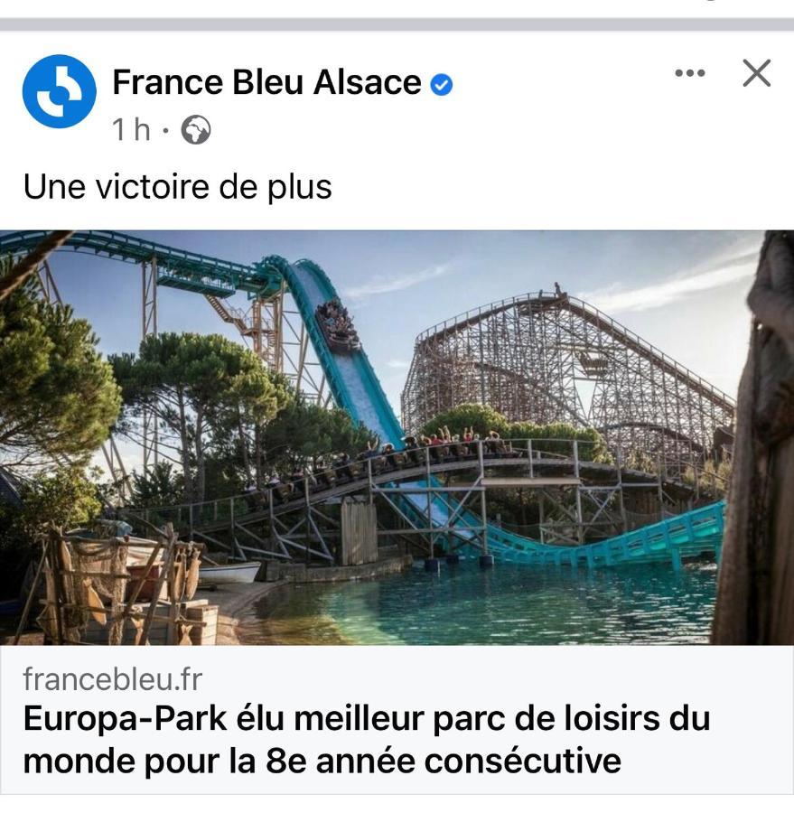 דירות Boofzheim Location Mh Situee A 15 Mn D Europa Park Et Rulantika מראה חיצוני תמונה