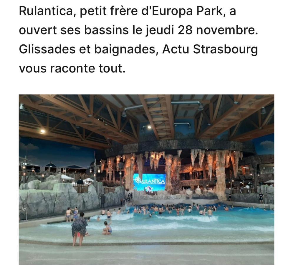 דירות Boofzheim Location Mh Situee A 15 Mn D Europa Park Et Rulantika מראה חיצוני תמונה